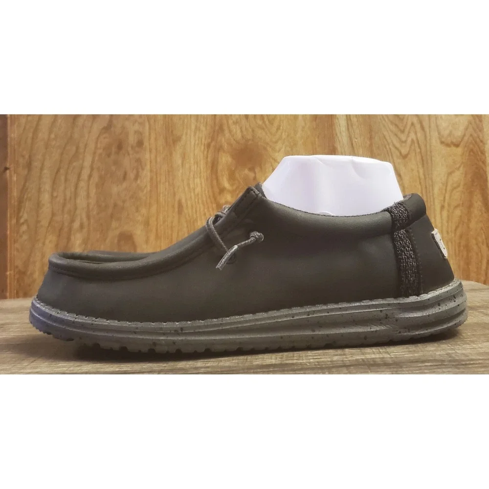 Hey‎ Dude Wally Raven Slip On Shoes Mens Size 8 Black